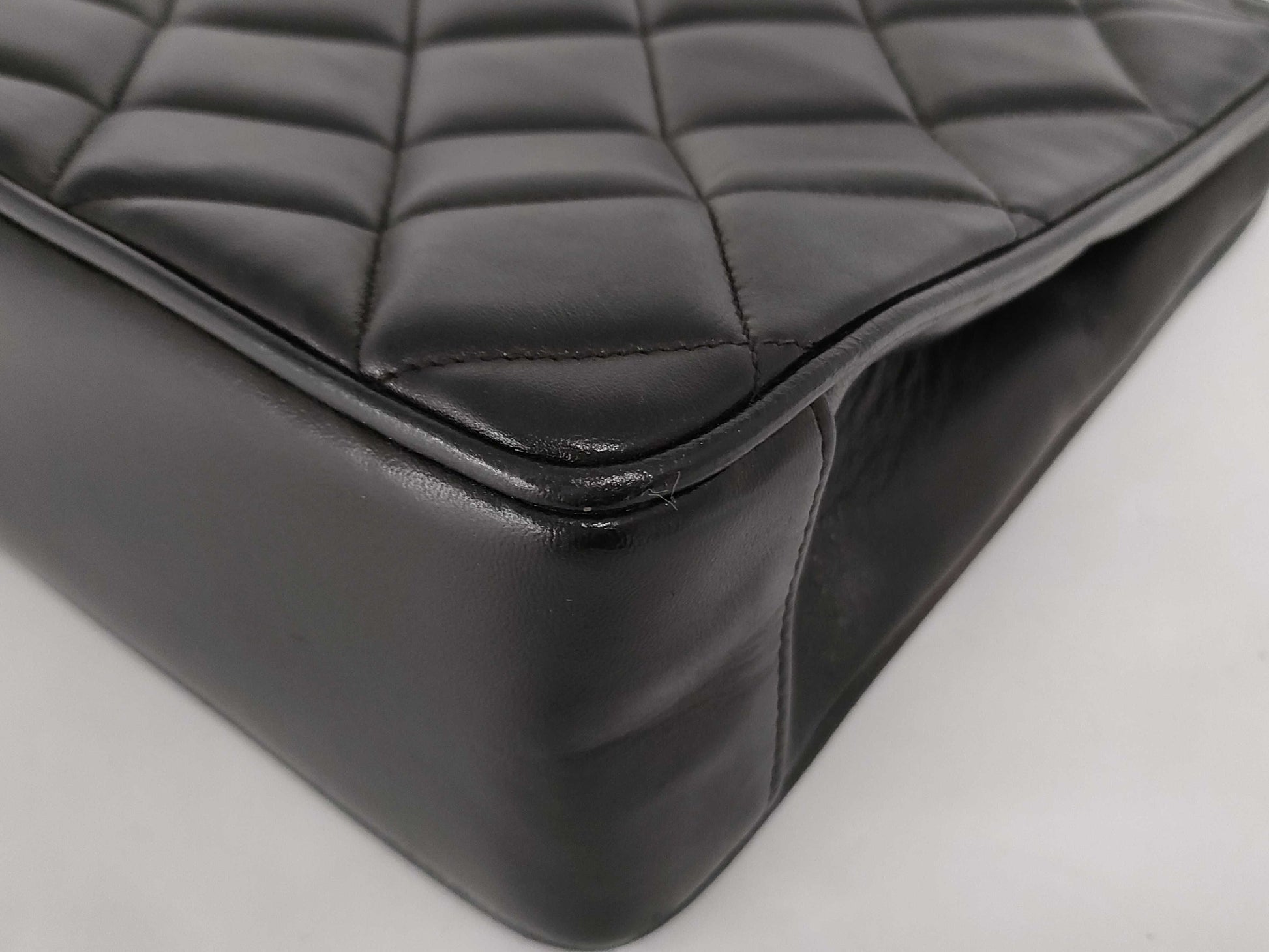 CHANEL Big Coco Tote Bag Quilted Calf Leather Handbag