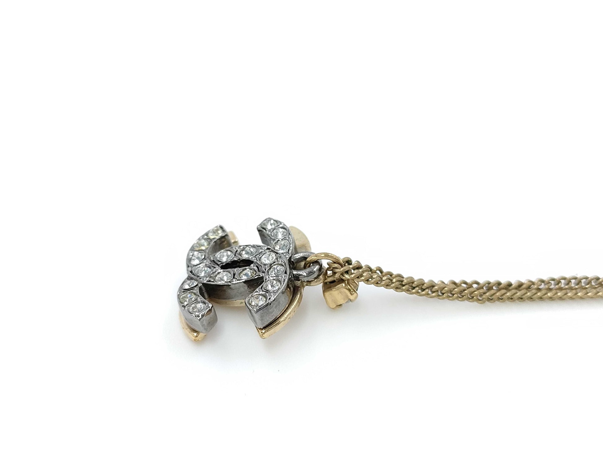 CHANEL CHANEL Double Coco Mark Necklace Necklace