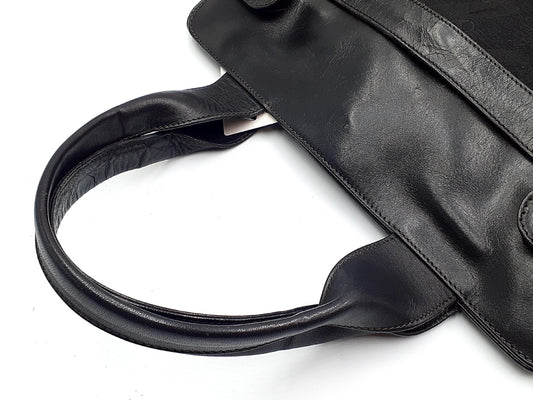 BALENCIAGA 3-Piece BB Logo Leather Hand Leather Shoulder Bag