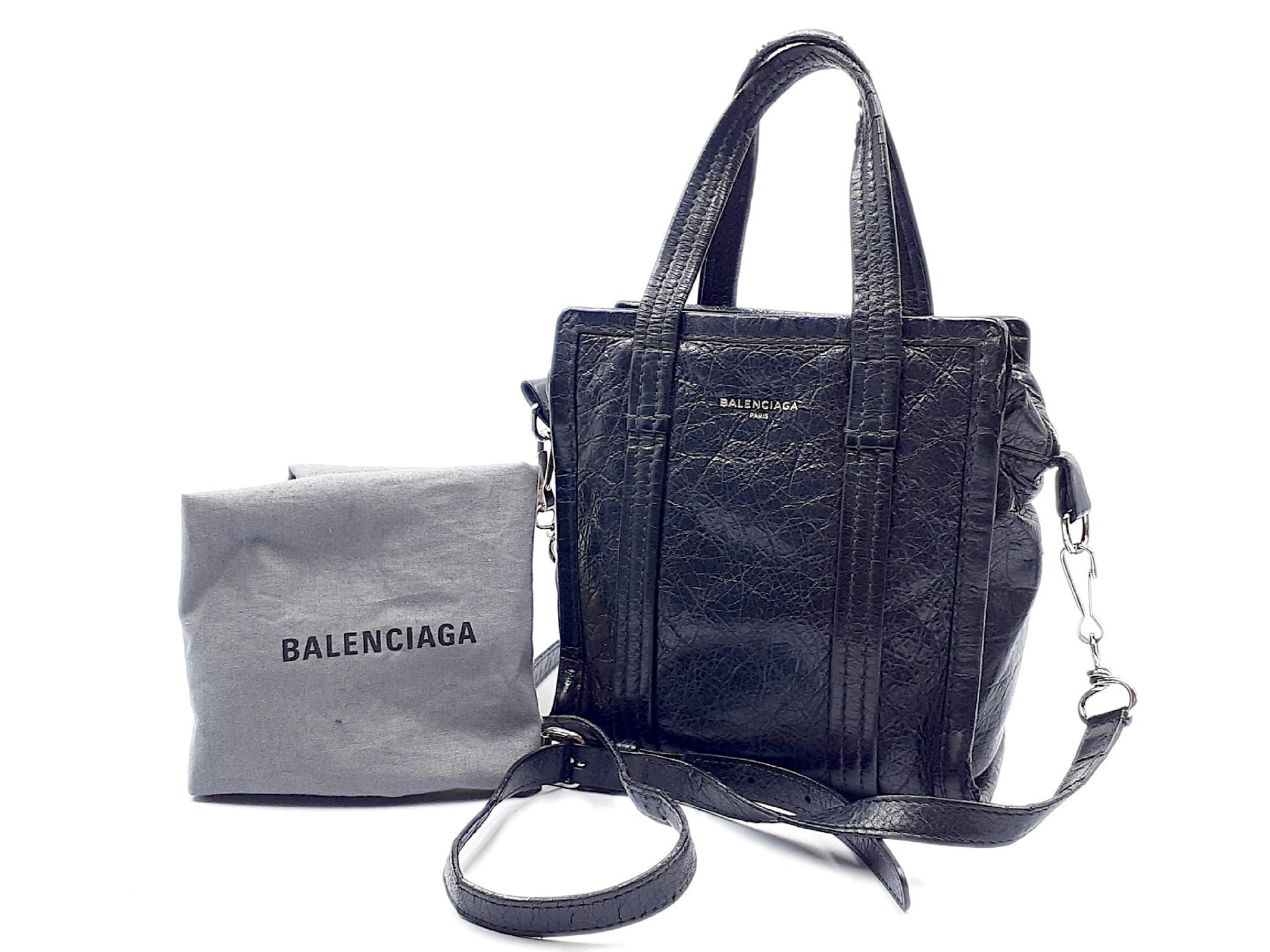 BALENCIAGA 2way Bazaar Shopper XXS 513988 Handbag with 2way Strap