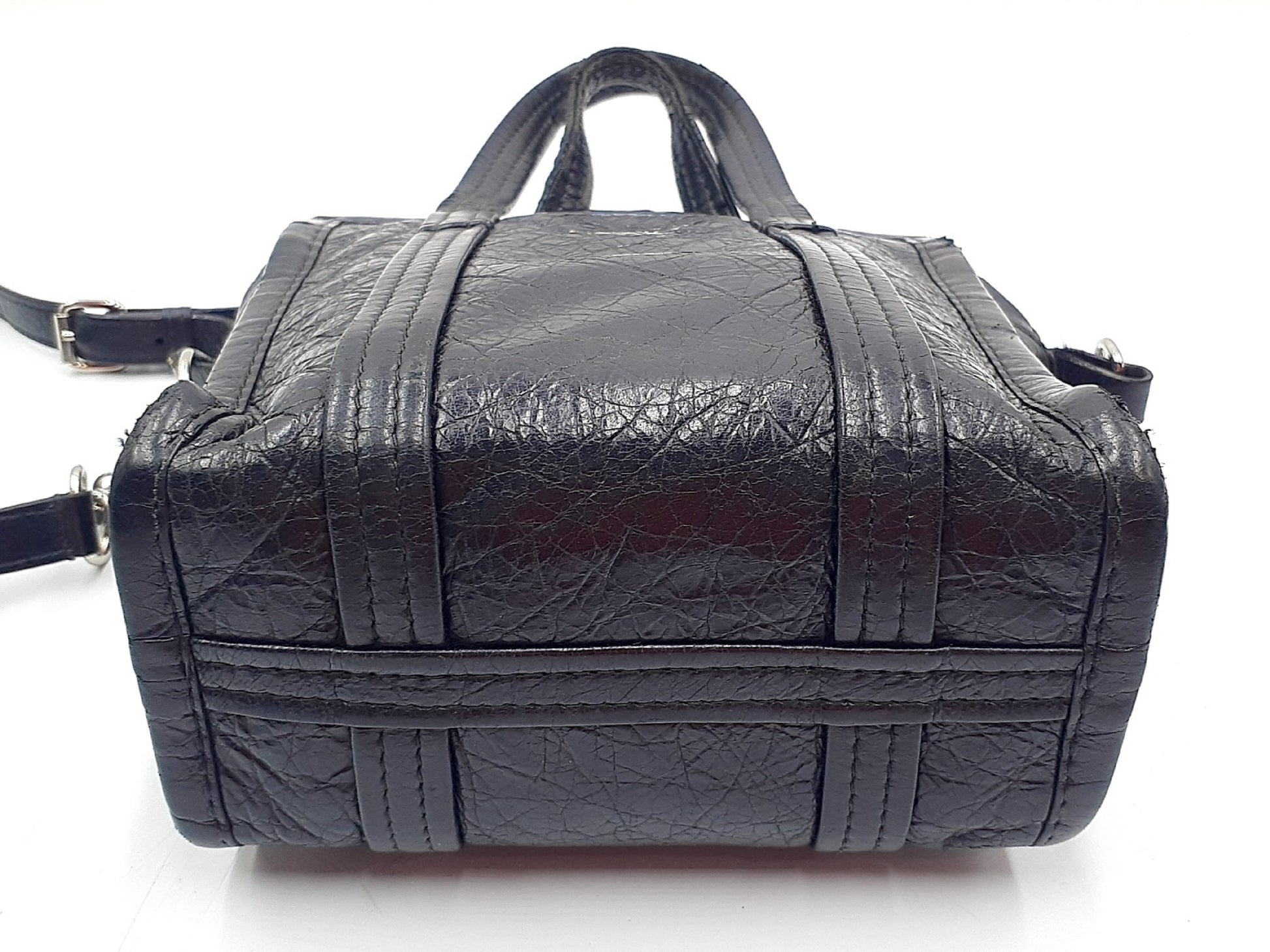 BALENCIAGA 2way Bazaar Shopper XXS 513988 Handbag with 2way Strap