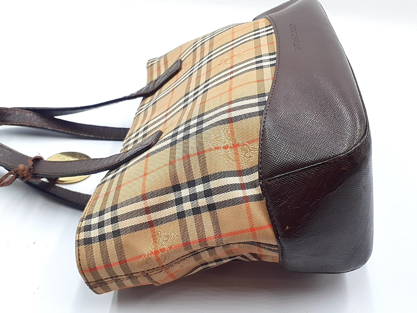 BURBERRY Novacheck Leather Hand Hand