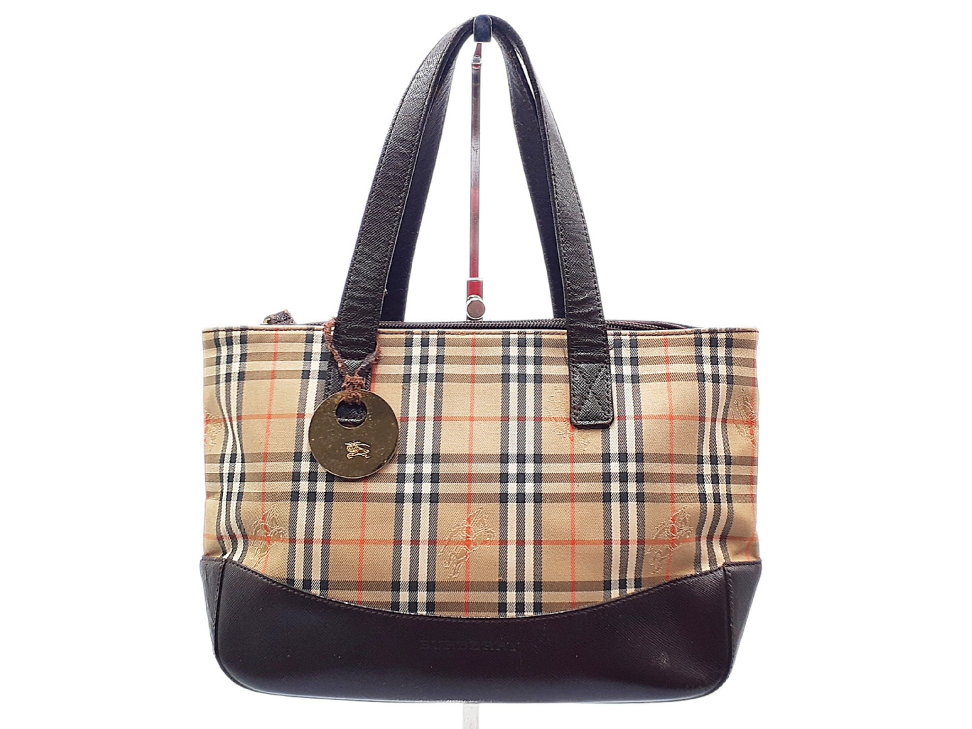 BURBERRY Novacheck Leather Hand Hand