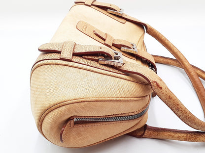 LOEWE Leather Hand Silver Hardware Handbag