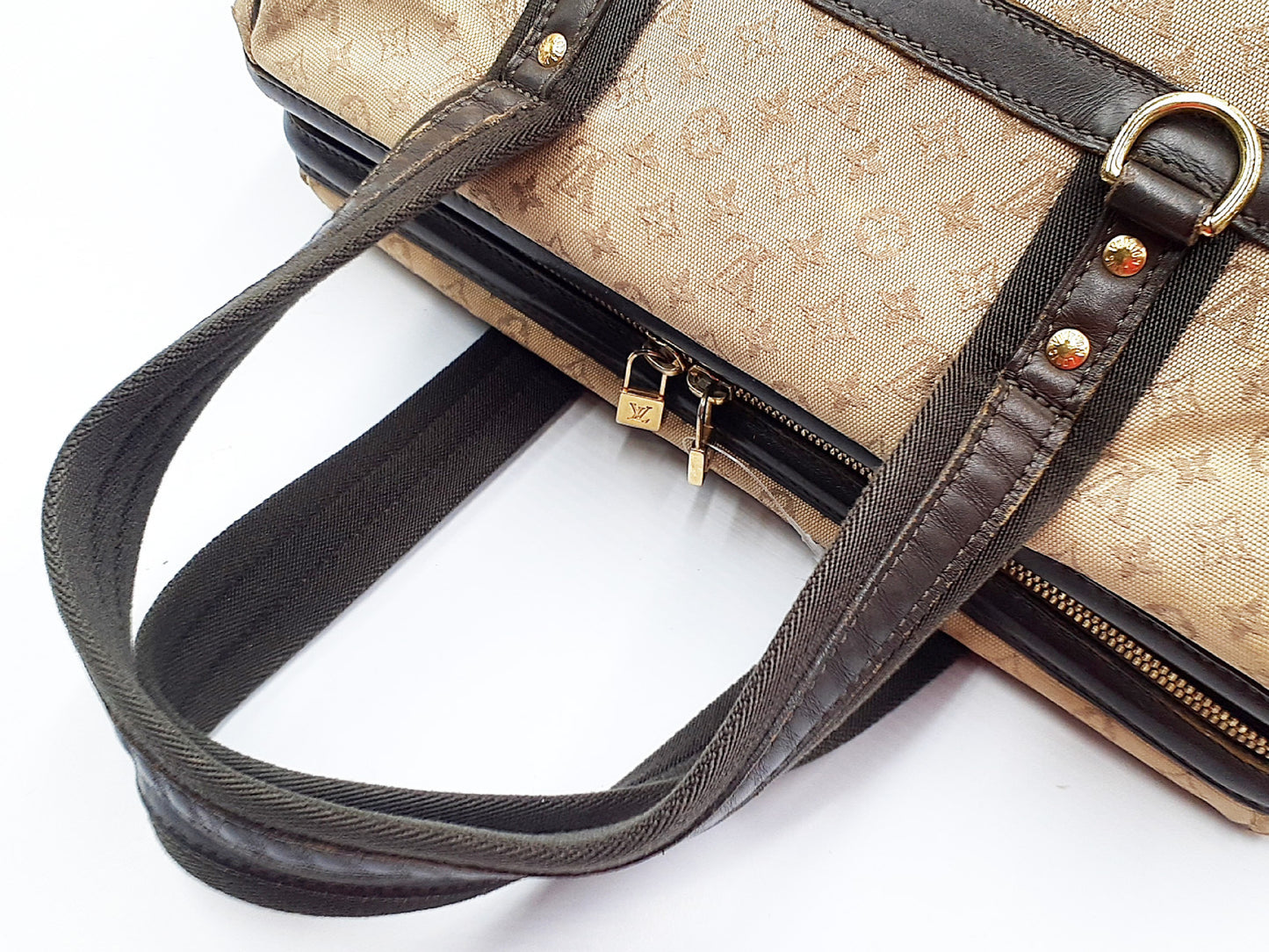 LOUIS VUITTON Monogram Mini Run Josephine Handbag