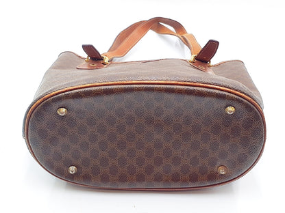 CELINE Macadam Leather Bucket Tote Tote Bag