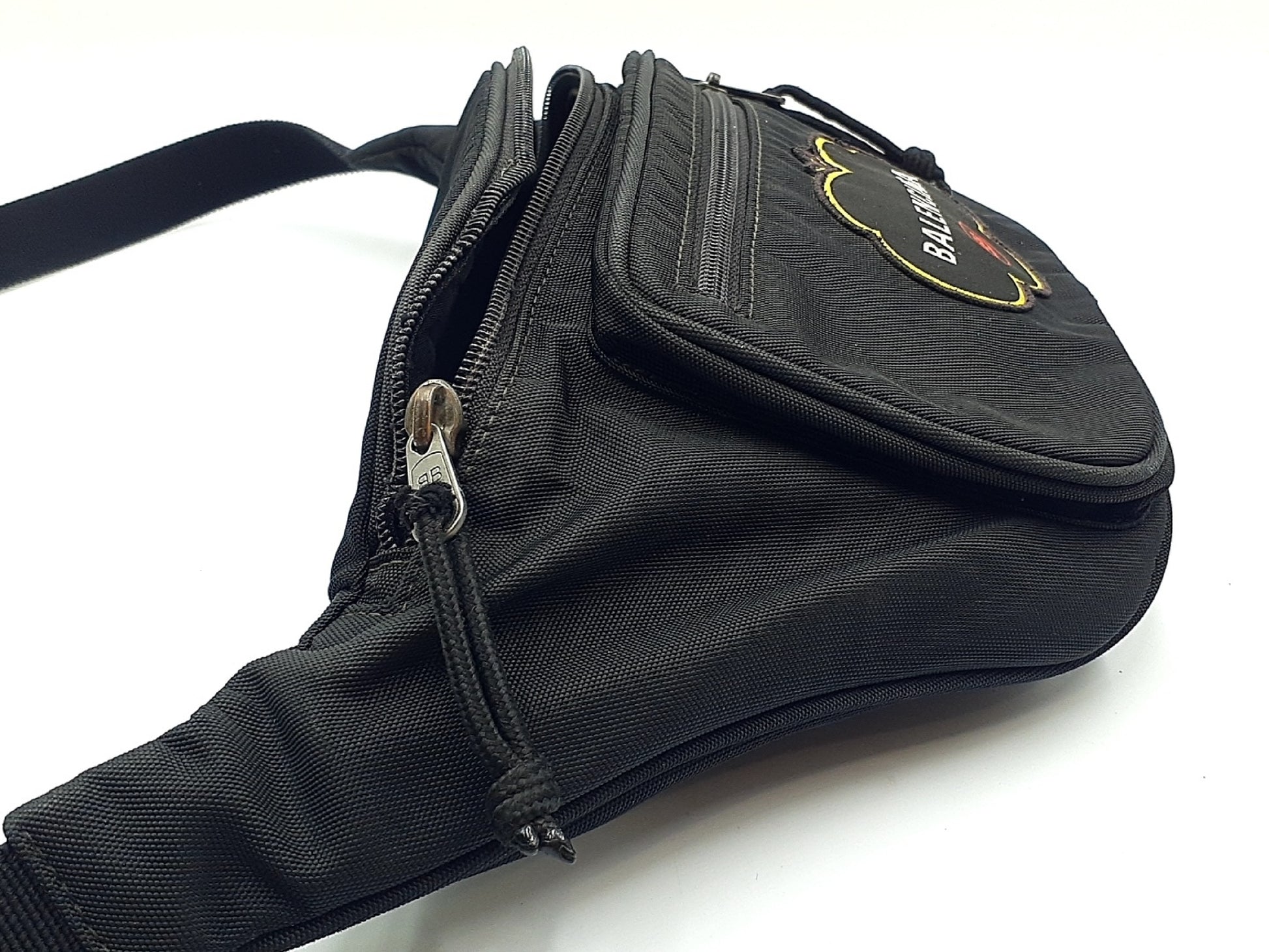 BALENCIAGA Explorer Black Body Bag 482389 Waist Bag