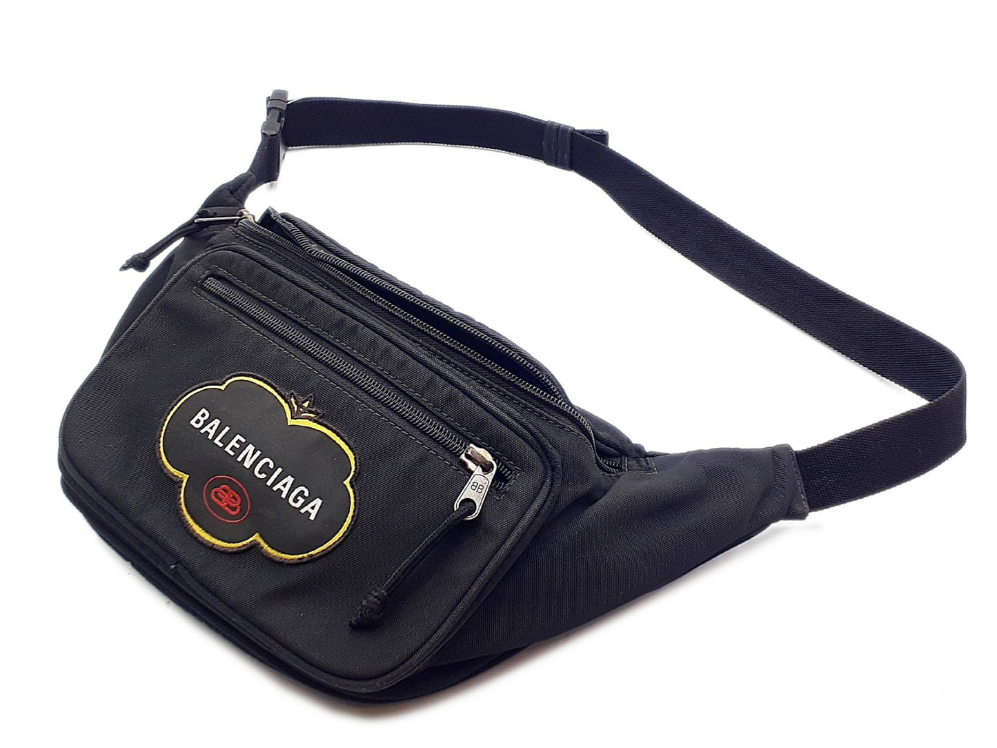 BALENCIAGA Explorer Black Body Bag 482389 Waist Bag