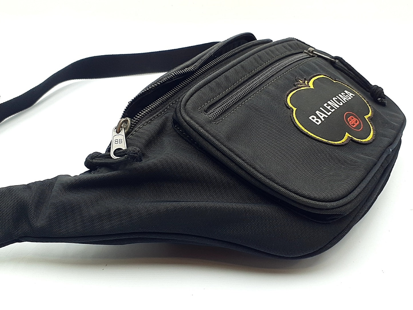 BALENCIAGA Explorer Black Body Bag 482389 Waist Bag