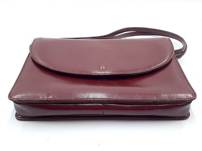 LOEWE Anagram Gold Fittings Calf Leather Vintage Shoulder Bag