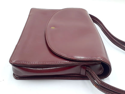 LOEWE Anagram Gold Fittings Calf Leather Vintage Shoulder Bag