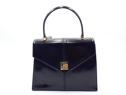 Yves Saint Laurent YSL Leather Hand Gold Hardware Vintage Handbag