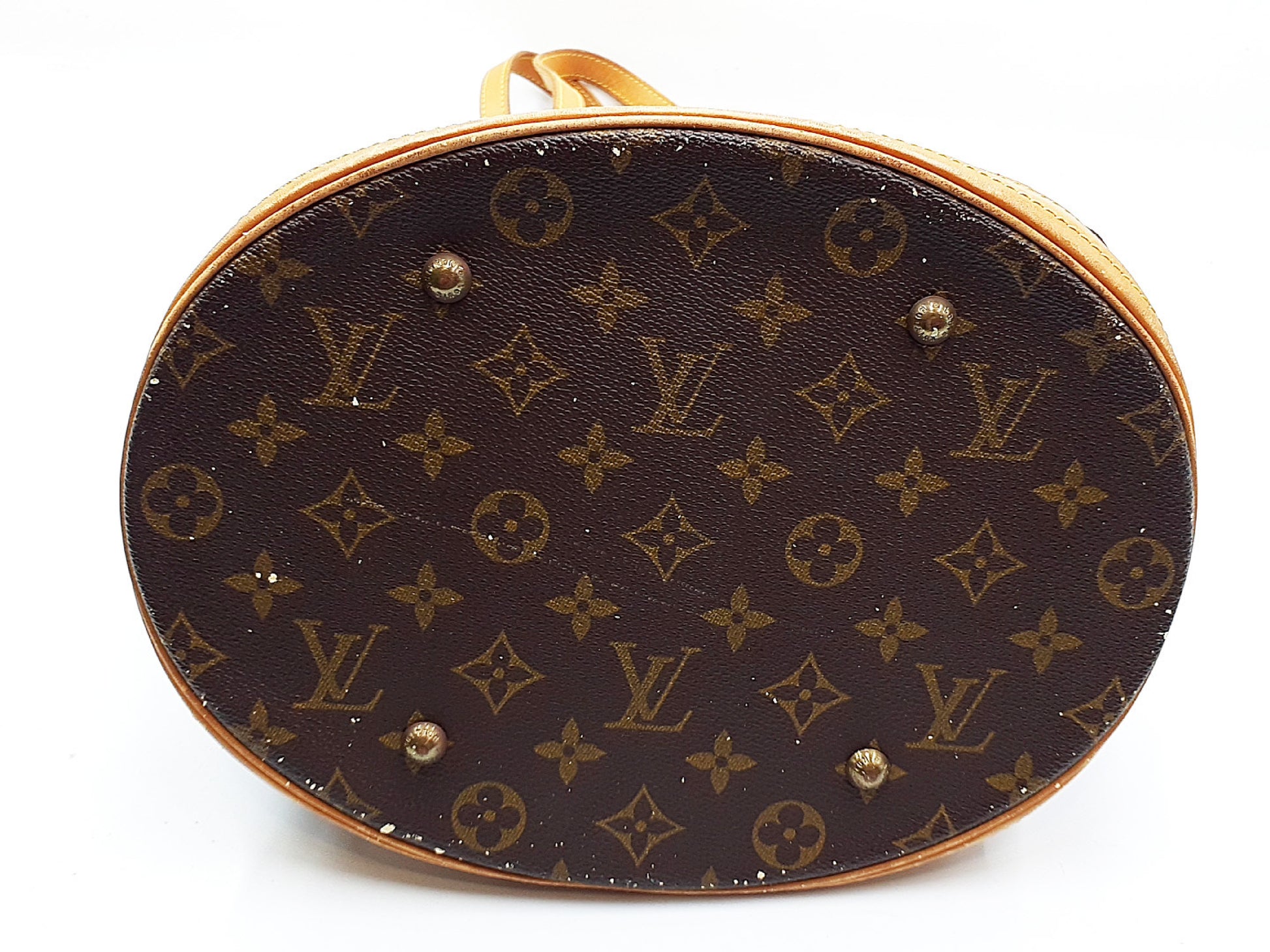 LOUIS VUITTON Monogram Bucket GM Tote Bag