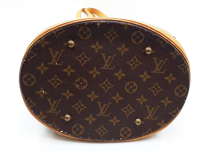 LOUIS VUITTON Monogram Bucket GM Tote Bag