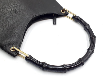 GUCCI Bamboo Gold Hardware Leather Hand Hand Bag