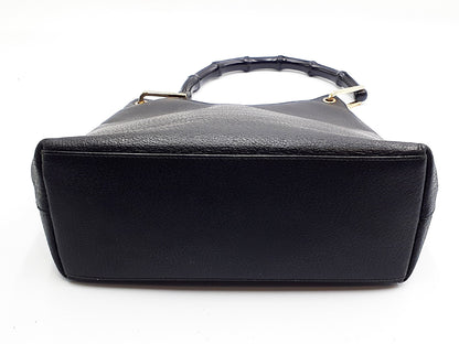 GUCCI Bamboo Gold Hardware Leather Hand Hand Bag