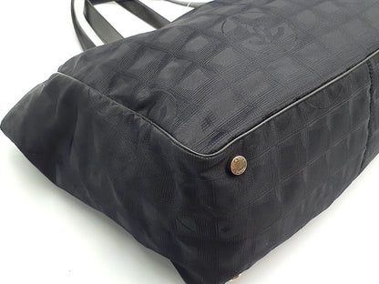 CHANEL New Travel Line Black 7th Series Tote Bag