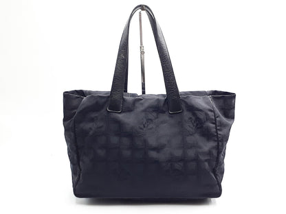CHANEL New Travel Line Black 7th Series Tote Bag