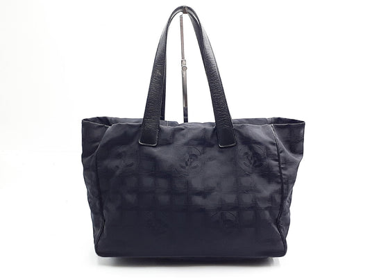 CHANEL New Travel Line Black 7th Series Tote Bag