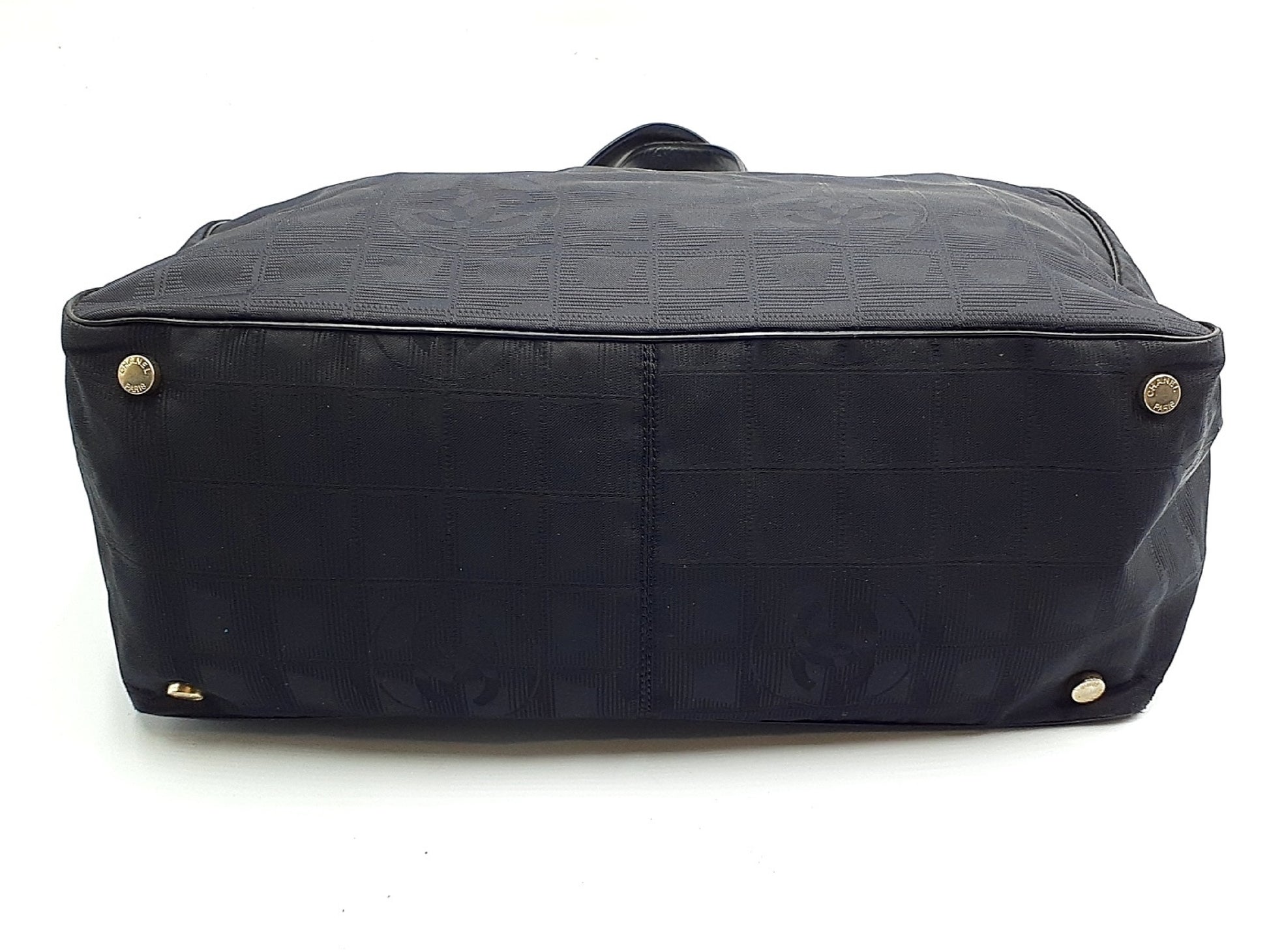 CHANEL New Travel Line Black 7th Series Tote Bag