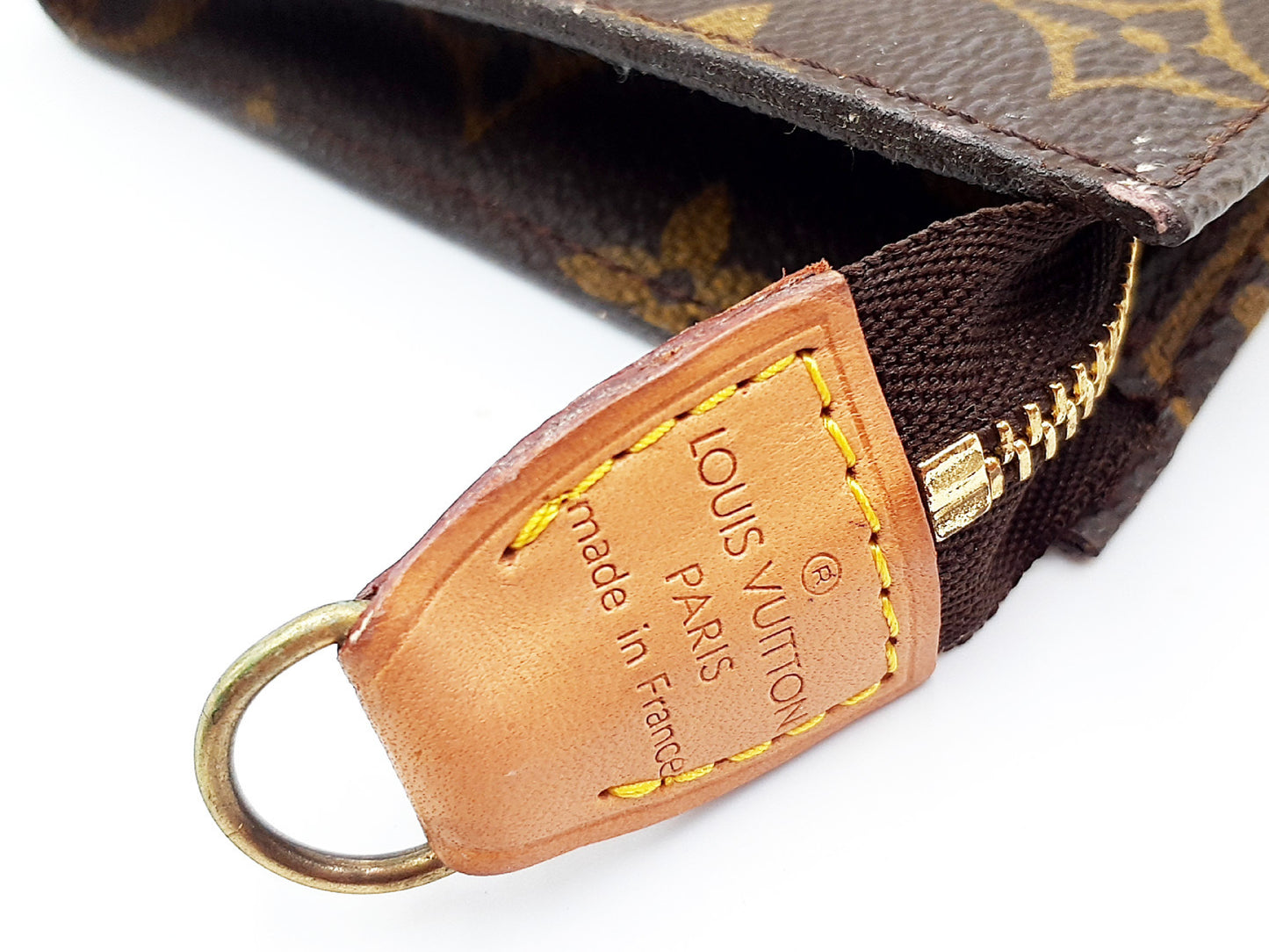 LOUIS VUITTON 4-Piece Set Monogram Bucket Pouch Pouch