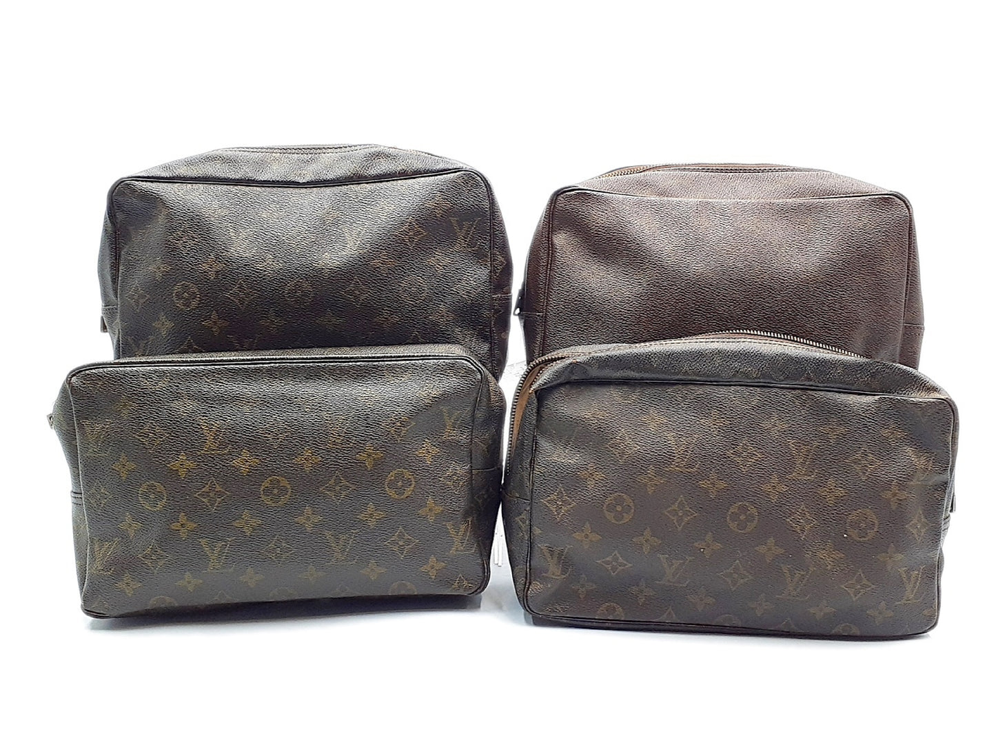 LOUIS VUITTON 4-Piece Set Monogram True Toilette 28 Second Bag