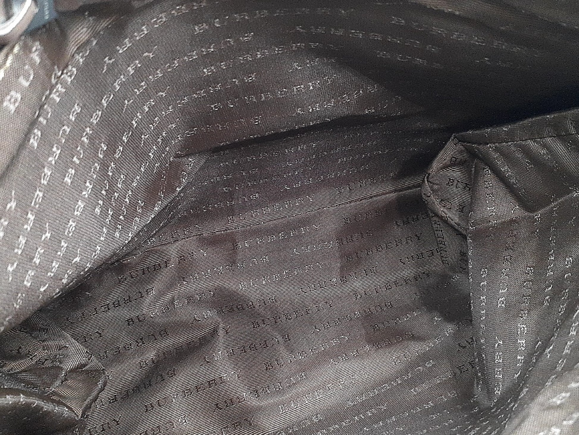 BURBERRY Novacheck Leather Bag Set of 4 Tote Bags