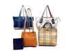 BURBERRY Novacheck Leather Bag Set of 4 Tote Bags