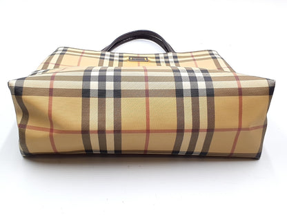 BURBERRY Novacheck Leather Bag Set of 4 Tote Bags