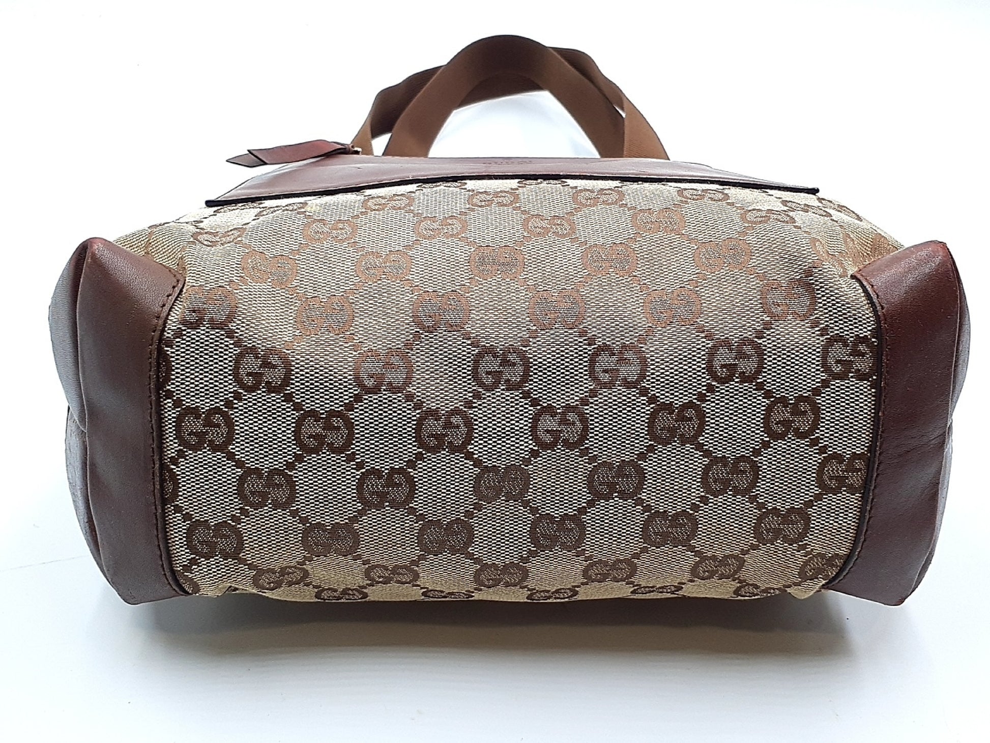 GUCCI 4-Piece Set GG Canvas Leather Tote Tote Bag