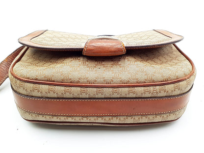 CELINE 3-Piece Macadam Leather Vintage Shoulder Bag