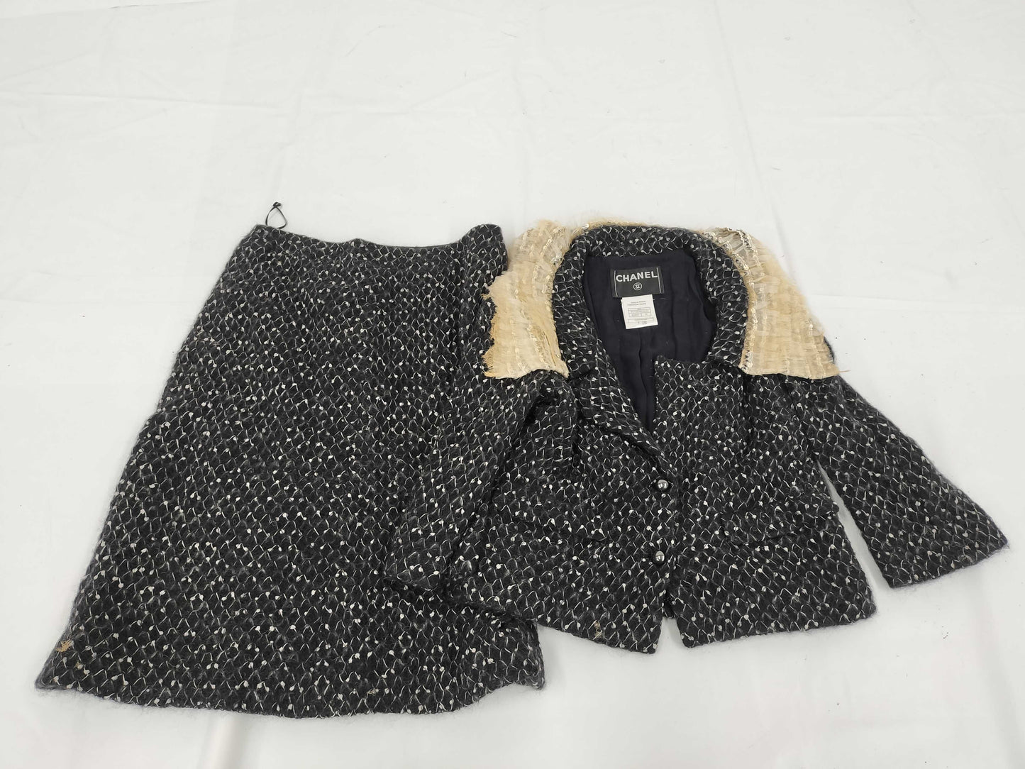 CHANEL CHANEL Tweed Jacket Skirt Set Other Apparel