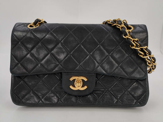 CHANEL chanel w flap w chain matrasse shoulder bag