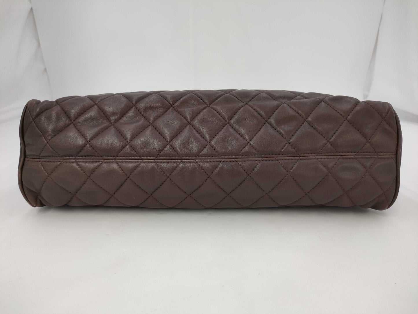 CHANEL CHANEL Matlassse Chain Tote Bag Brown Tote Bag