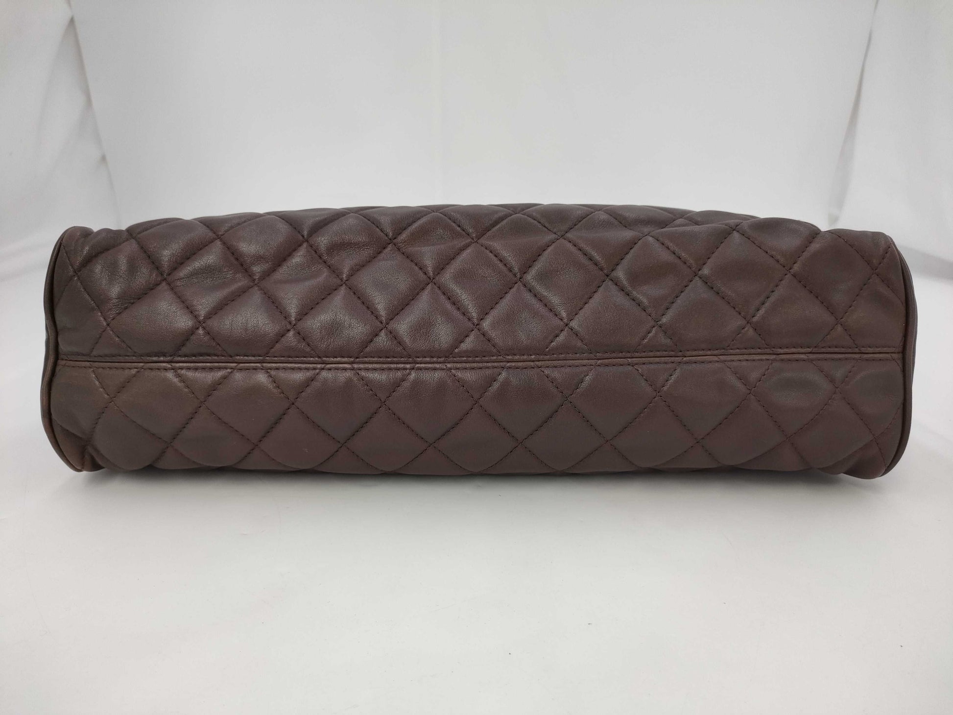 CHANEL CHANEL Matlassse Chain Tote Bag Brown Tote Bag