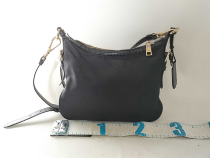 PRADA Nylon Prada Nylon Leather Shoulder Bag Shoulder Bag