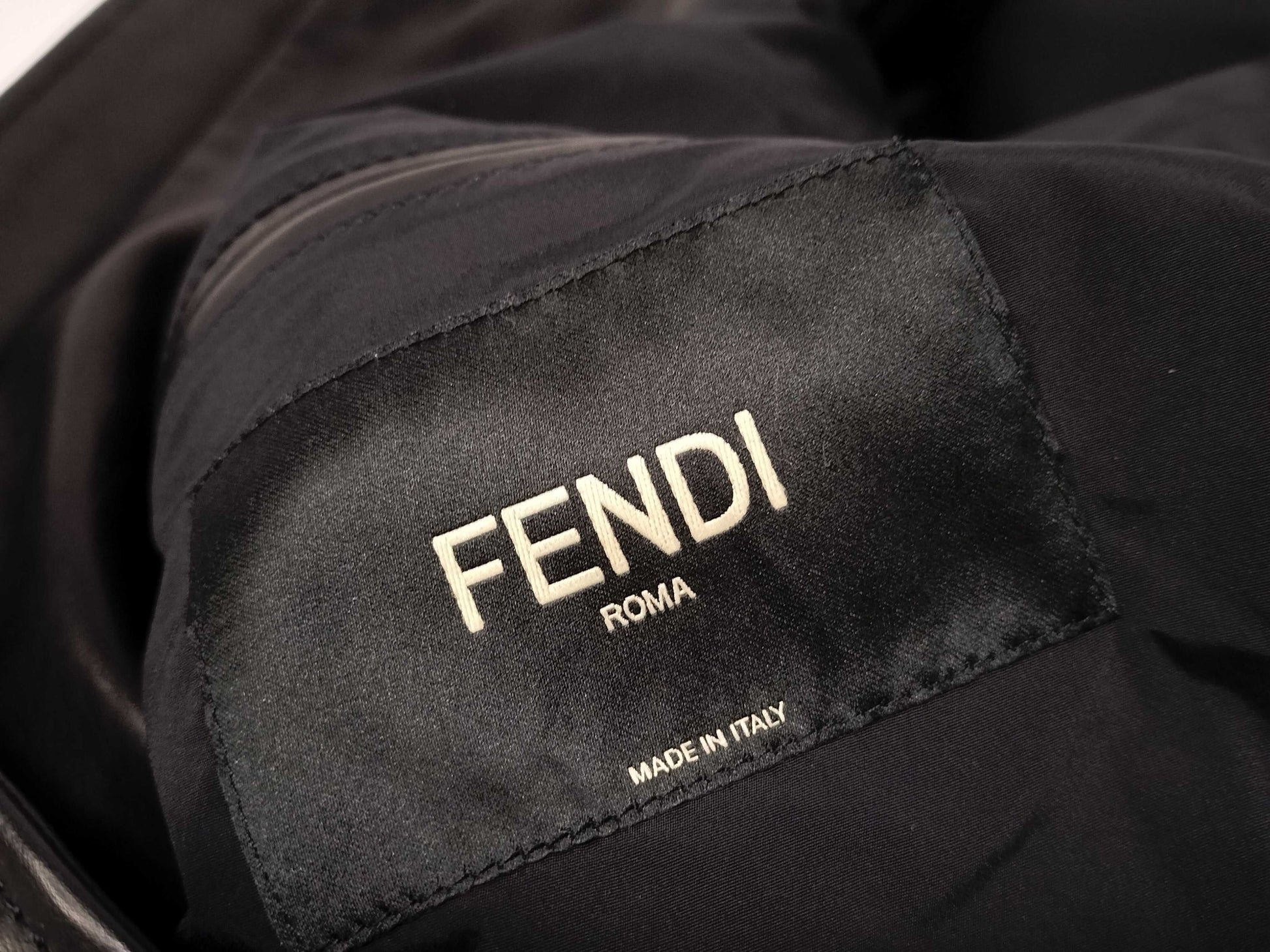 FENDI FENDI Monster Leather Jacket Jacket