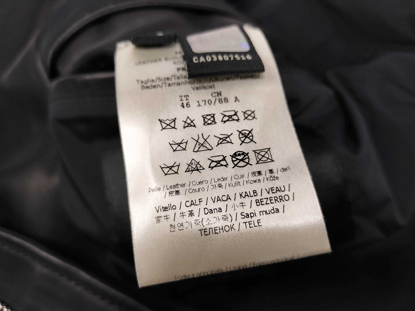 FENDI FENDI Monster Leather Jacket Jacket