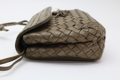 BOTTEGA VENETA Intrecciato Fringe Shoulder Bag