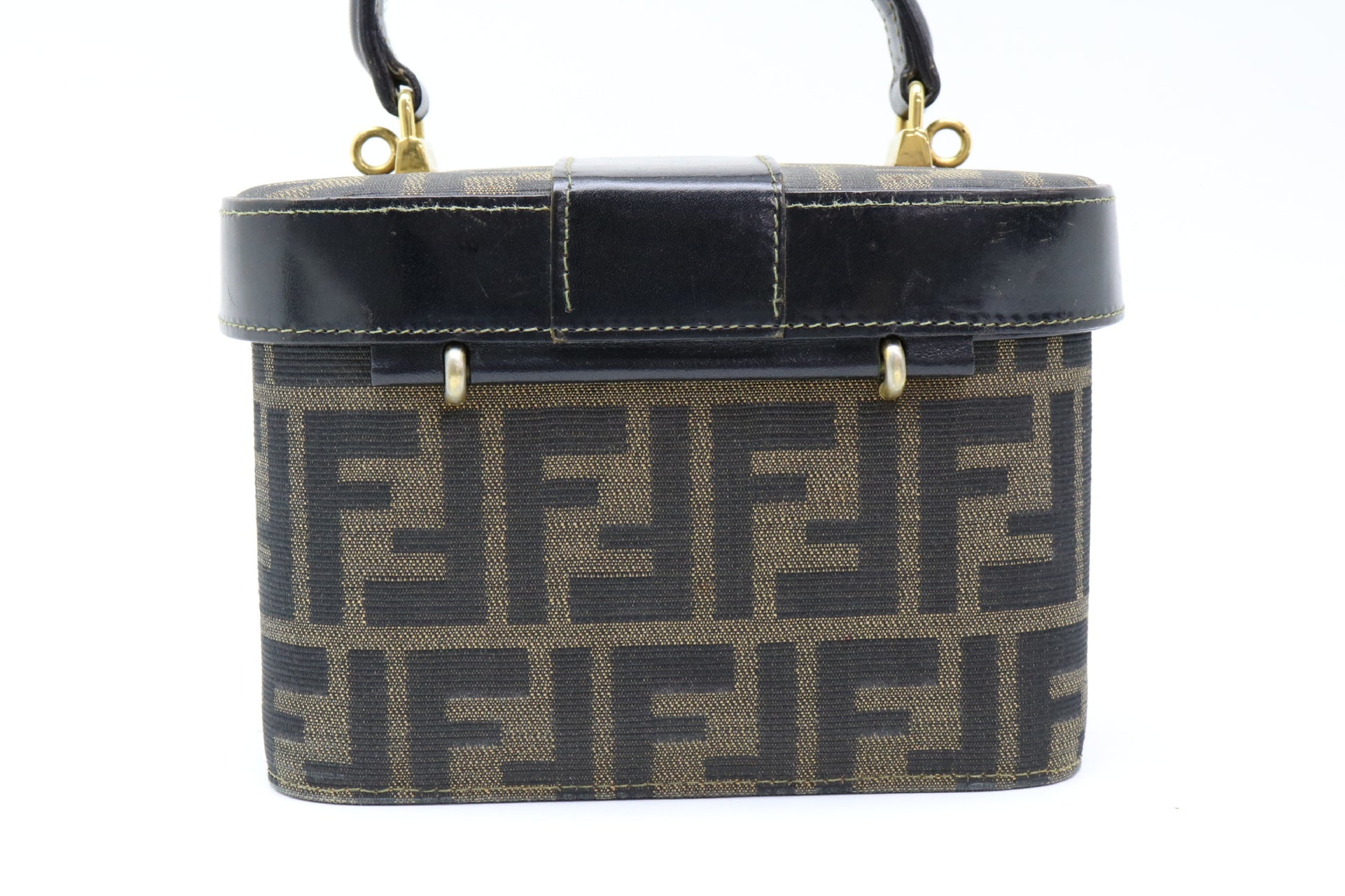 FENDI Zucca 2-Way Vanity Bag