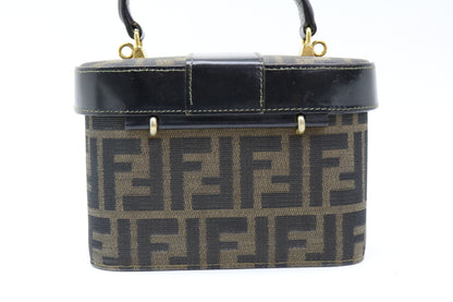 FENDI Zucca 2-Way Vanity Bag