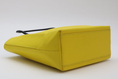 BALENCIAGA Leather Shopping XXS 2-Way Tote Bag