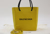BALENCIAGA Leather Shopping XXS 2-Way Tote Bag