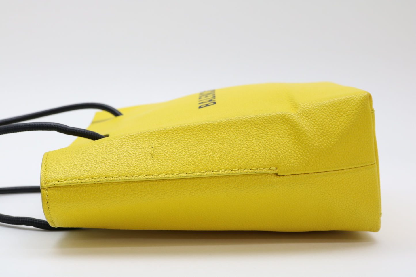 BALENCIAGA Leather Shopping XXS 2-Way Tote Bag