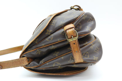 LOUIS VUITTON Monogram Saumur Shoulder Bag