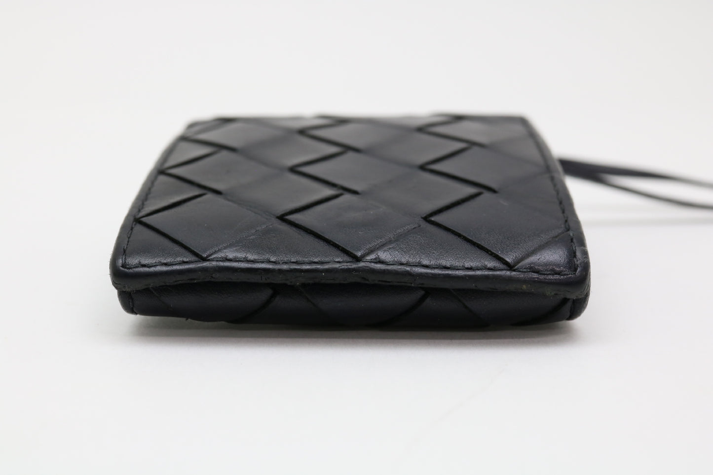 BOTTEGA VENETA Intrecciato Neck Strap Coin Case