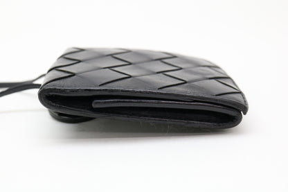 BOTTEGA VENETA Intrecciato Neck Strap Coin Case