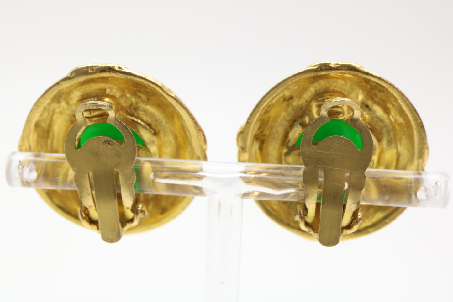 CHANEL Color Stone Coco Mark 2 9 Earrings