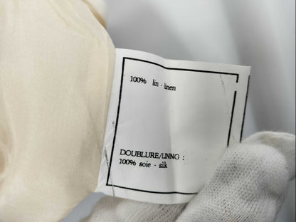 CHANEL CHANEL Flared Skirt White Skirt