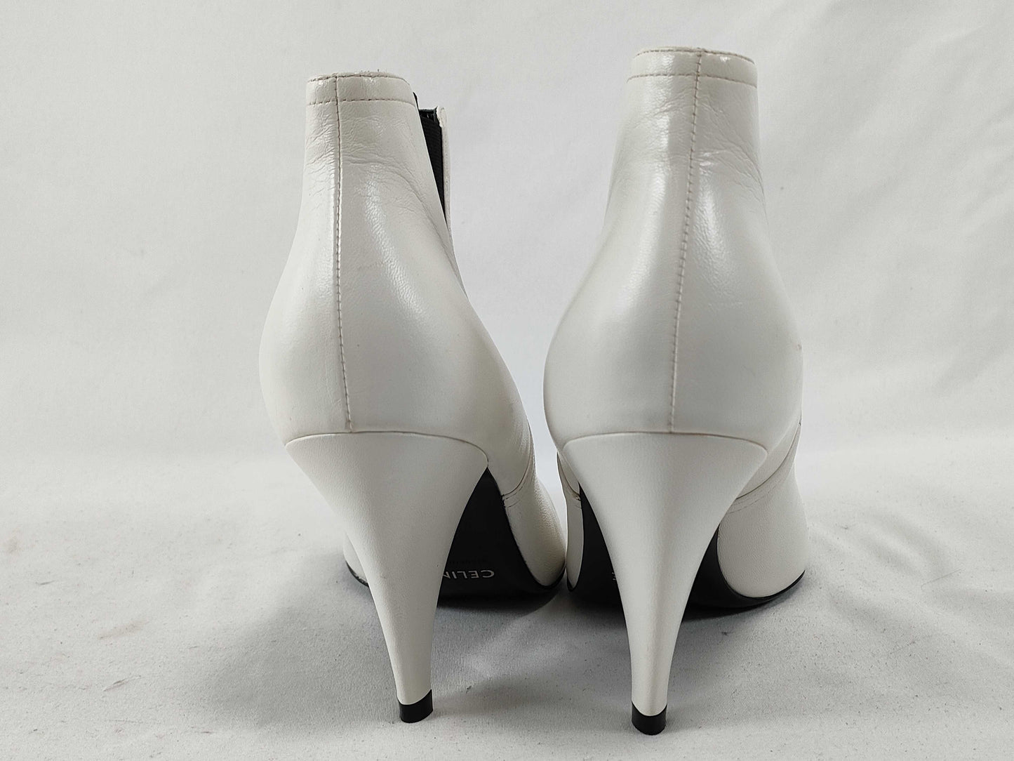 CELINE CELINE Side Gore Boots White Other Shoes